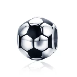 Focilabda-ezust-gomb-charm