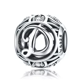 D-Betu-Koves-diszer-ezust-gomb-charm