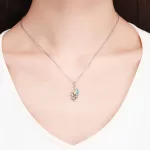 Tengeri halacska ezüst függő charm