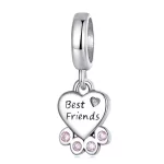 A-legjobb-negylabu-baratod-ezust-fuggo-charm