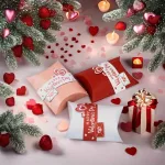 Pöttyös elegáns kis párna doboz 1 db