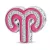 Pink Kos Csillagjegy Ezüst Charm