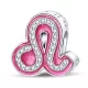 Pink Oroszlán Csillagjegy Ezüst Charm