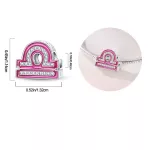 Pink Mérleg Csillagjegy Ezüst Charm