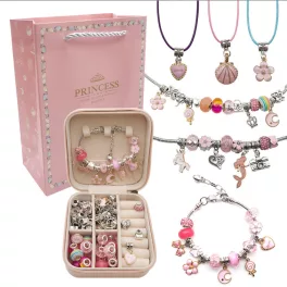   Panacha"Princess" DIY Ékszerkészítő Készlet Gyerekeknek 
